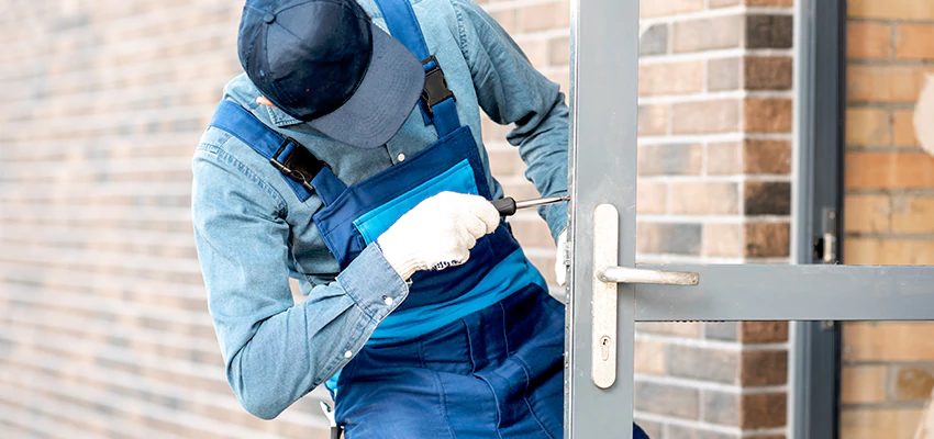 Pivot Storefront Door Locks Installation in Corona, California