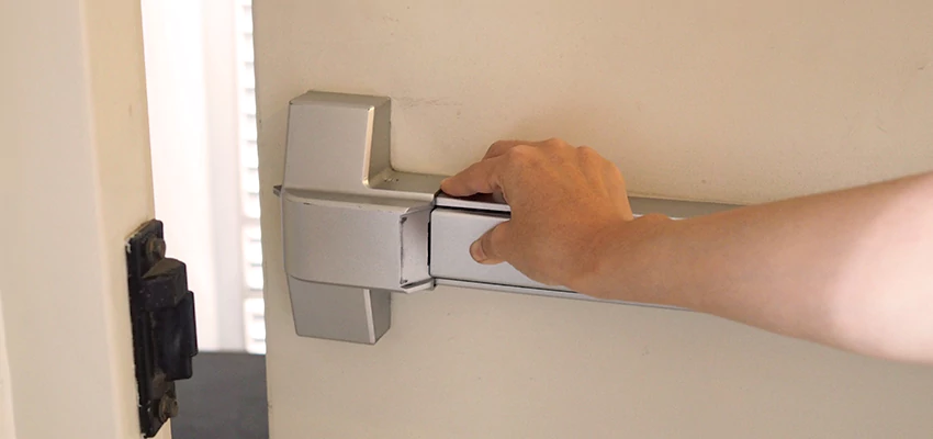 Roller Gate Panic Bar Installation in Corona, California